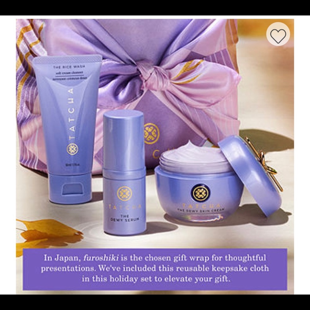 NWT Tatcha Purify, Treat, and Hydrate Trio